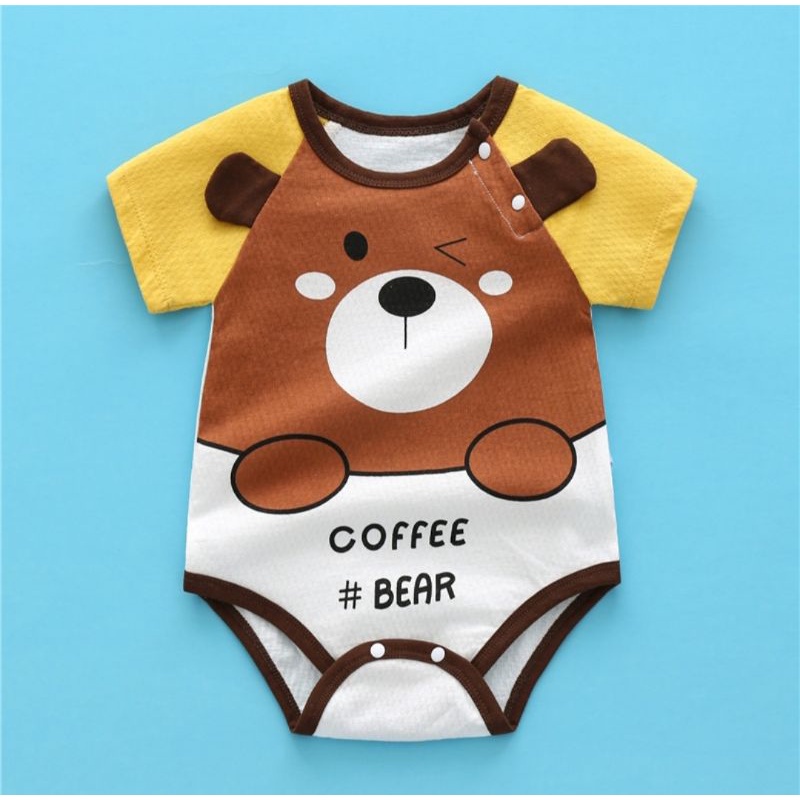 Body đùi bé trai body đùi bé gái vải Cotton mịn mẫu quần áo trẻ em sơ sinh kiểu dáng bodysuit cho bé hình thú ngộ nghĩnh