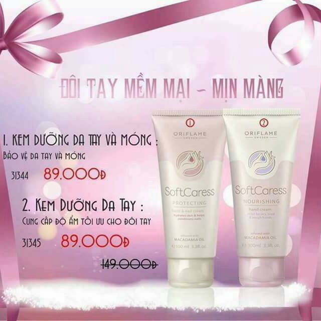 Kem dưỡng da tay và móng softcaress
