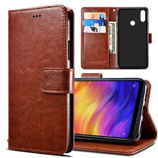 Bao da điện thoại nắp gập dạng ví có ngăn đựng thẻ cao cấp cho Samsung Galaxy Note 2 Note 3 Note 4 Note 5 Note 8 Note 9