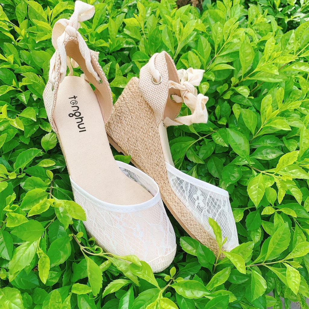 - Dép cói đế xuồng tôn dáng cực xinh, Có nhiều mầu, size từ 36 -38, Ảnh thật Changin chụp