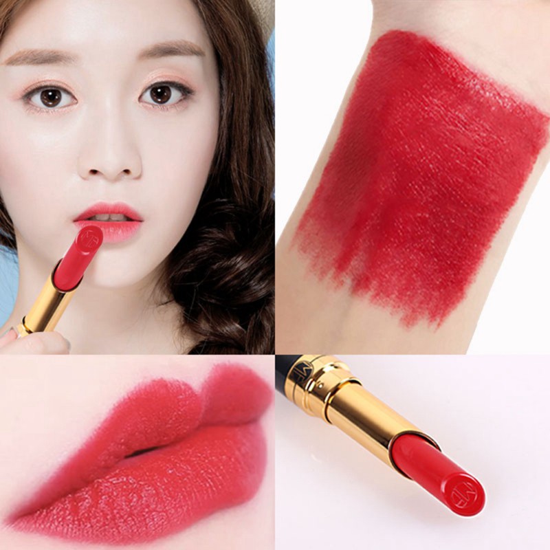 [Hàng mới về] Son thỏi nhung lì thương hiệu Minfei kháng nước chống dính với 12 màu tùy chọn | BigBuy360 - bigbuy360.vn