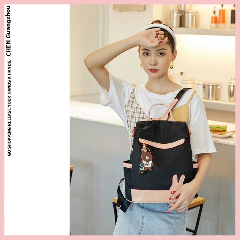 Balo nữ CHEN balo ulzzang đi học hàn quốc chất vải oxford cao cấp BL03