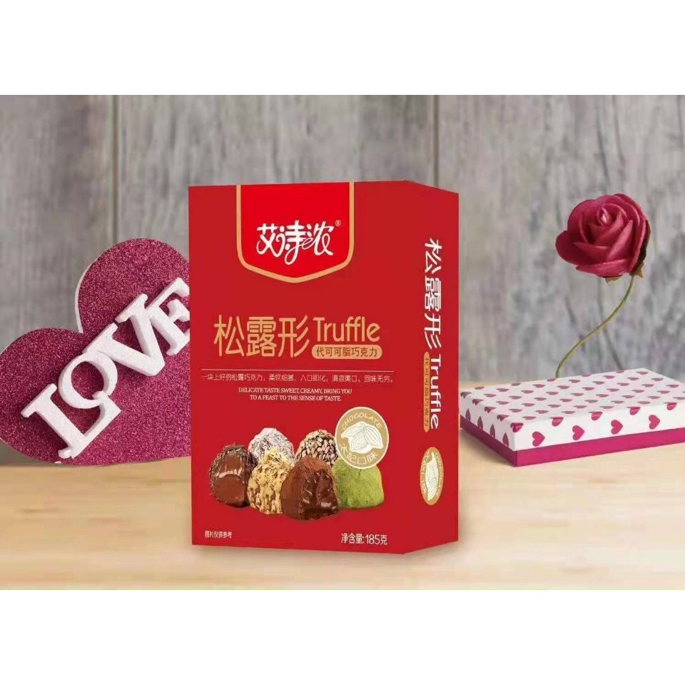 [ Mã mới ] 1 hộp 185gr SOCOLA Tươi Nama Truffles ăn siêu nghiền