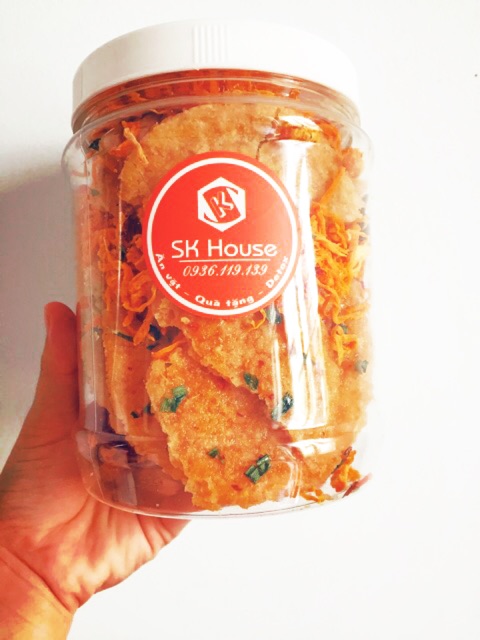 CƠM CHÁY LẮC KHÔ GÀ LÁ CHANH - FREE SHIP - HŨ 500GR | BigBuy360 - bigbuy360.vn