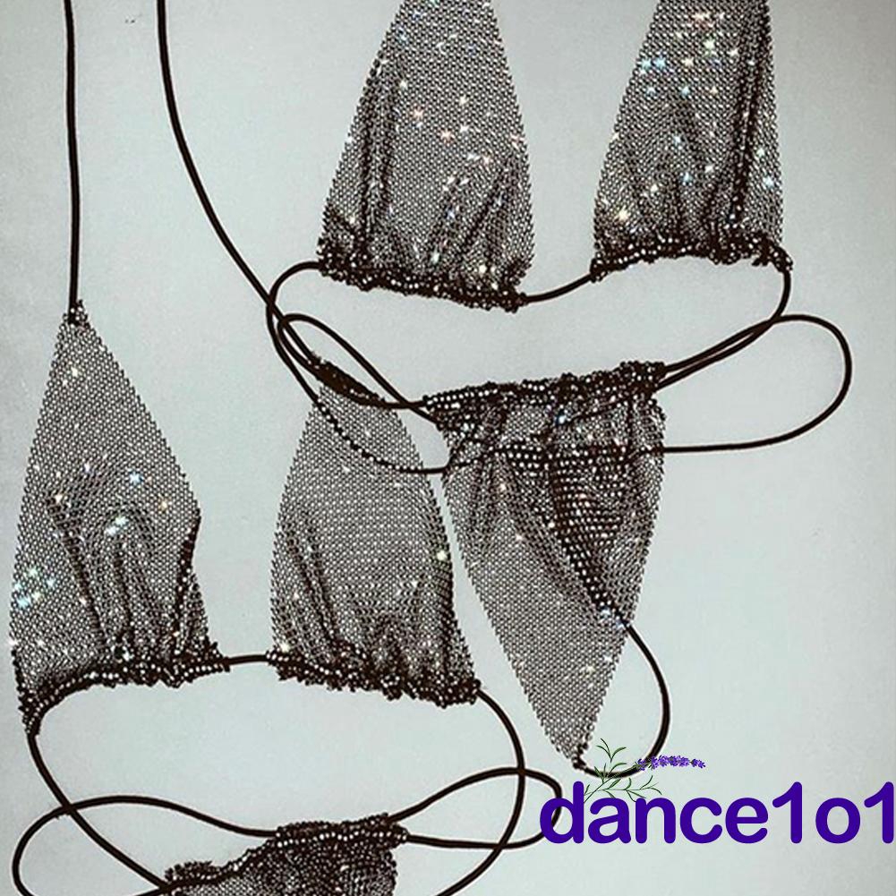 Bikini Đính Đá Lấp Lánh Phong Cách Mỹ Quyến Rũ Cho Nữ | BigBuy360 - bigbuy360.vn