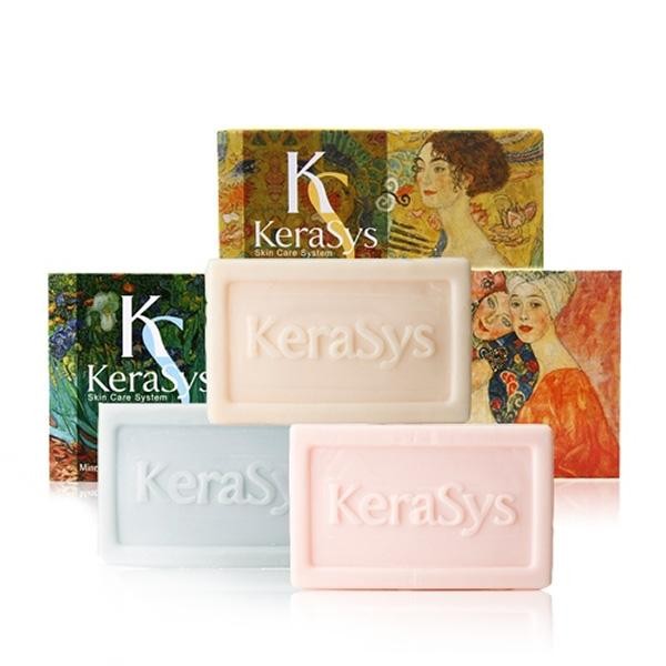 Xà bông tắm Kerasys dưỡng da chứa tinh dầu thảo dược 100g - Dành cho từng loại da