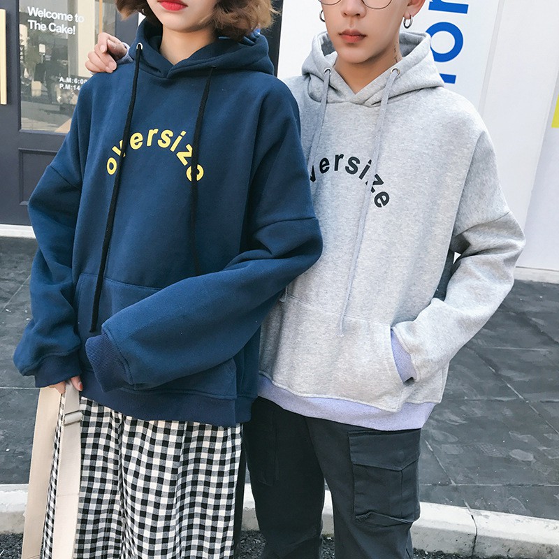 Áo Hoodies OVERSIZE chất liệu nỉ ngoại form lớn vải siêu mịn và mềm M051