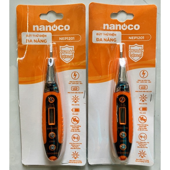 Bút thử điện Nanoco NEP1201 -NEP1502