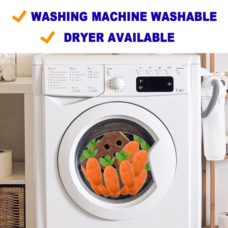 Đồ Chơi Thảm Giảm Căng Thẳng Hình Củ Cà Rốt 12 Quả