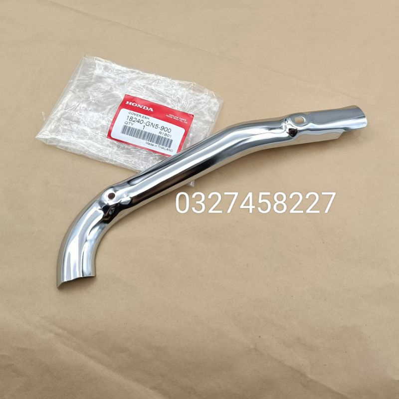 Ốp vĩ che cổ pô ống xã xe DREAM zin chính hãng Thái