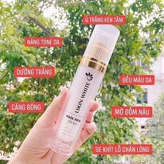 Ủ kén tằm trắng mặt lskin white -giúp dưỡng trắng da, khắc tinh của da đen sạm