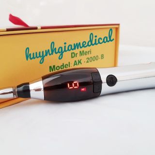Bút dò huyệt châm cứu trị liệu bằng xung điện aukewel ak_2000b - ak_2000c chính hãng
