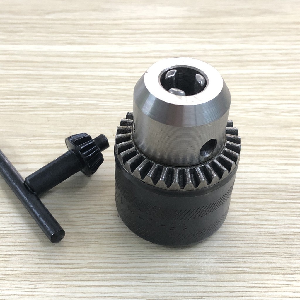 Đầu khoan ren măng ranh 13mm có chìa khóa - Đầu khoan 13ly sắt