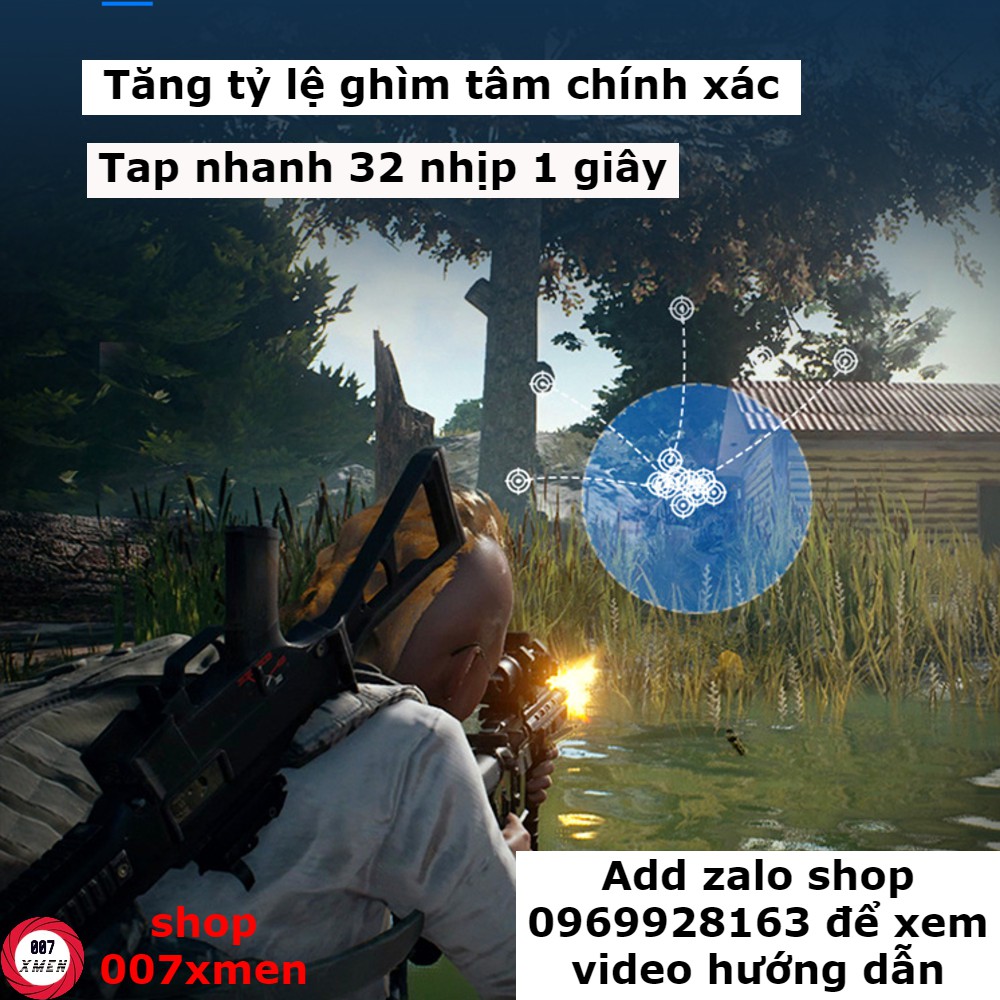 [ AUTO TAP ] Tay Cầm Chơi Game pubg - Nút auto táp siêu nhanh chơi game PUBG, Call of Duty, ROS, Free Fire