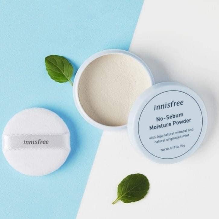 Phấn Phủ Kiềm Dầu Dạng Bột Khoáng Innisfree No Sebum Mineral Powder 5g chính hãng