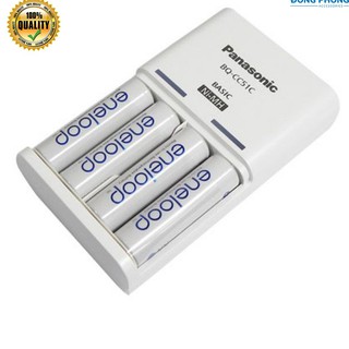 BỘ 4 PIN & SẠC ENELOOP PANASONIC BQ-CC51C