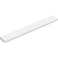 Gạch moc Tấm trơn 1 x 8  / Part 4162: Tile 1 x 8