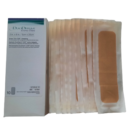 Miếng dán duoderm extrathin 10x10 convatec chính hãng dùng dán mụn, dán sẹo - ảnh sản phẩm 7