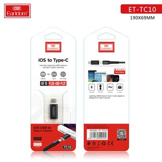 Đầu Chuyển Lightning Sang Type C Earldom TC10