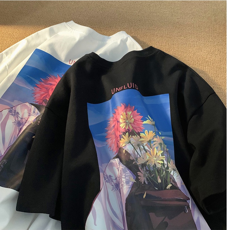 Áo thun nam nữ tay lỡ unisex áo phông form rộng phong cách oversize ulzzang fashion