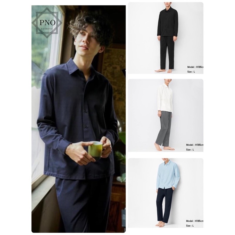 Set quần áo thun cotton GU nam