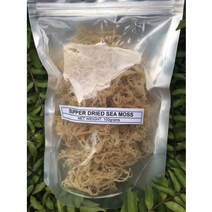 100 gram Rong sụn khô tự nhiên màu trắng / không chất bảo quản / organics_dried_sea _moss