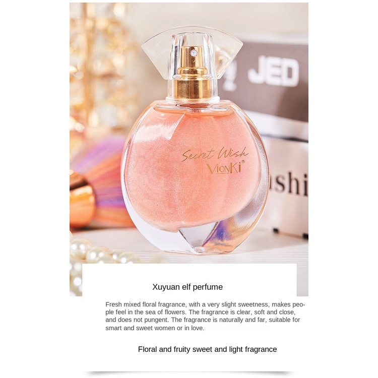 Nước Hoa Vionki Kiểu Cát Chảy Nhẹ Nhàng Và Lâu Phai Hương Trái Cây Cho Nữ