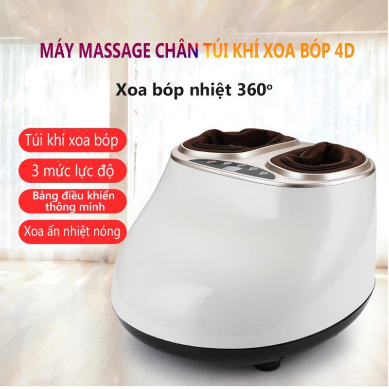 Máy massage bóp chân khí nén 6D HealthyCare 360° - Home and Garden