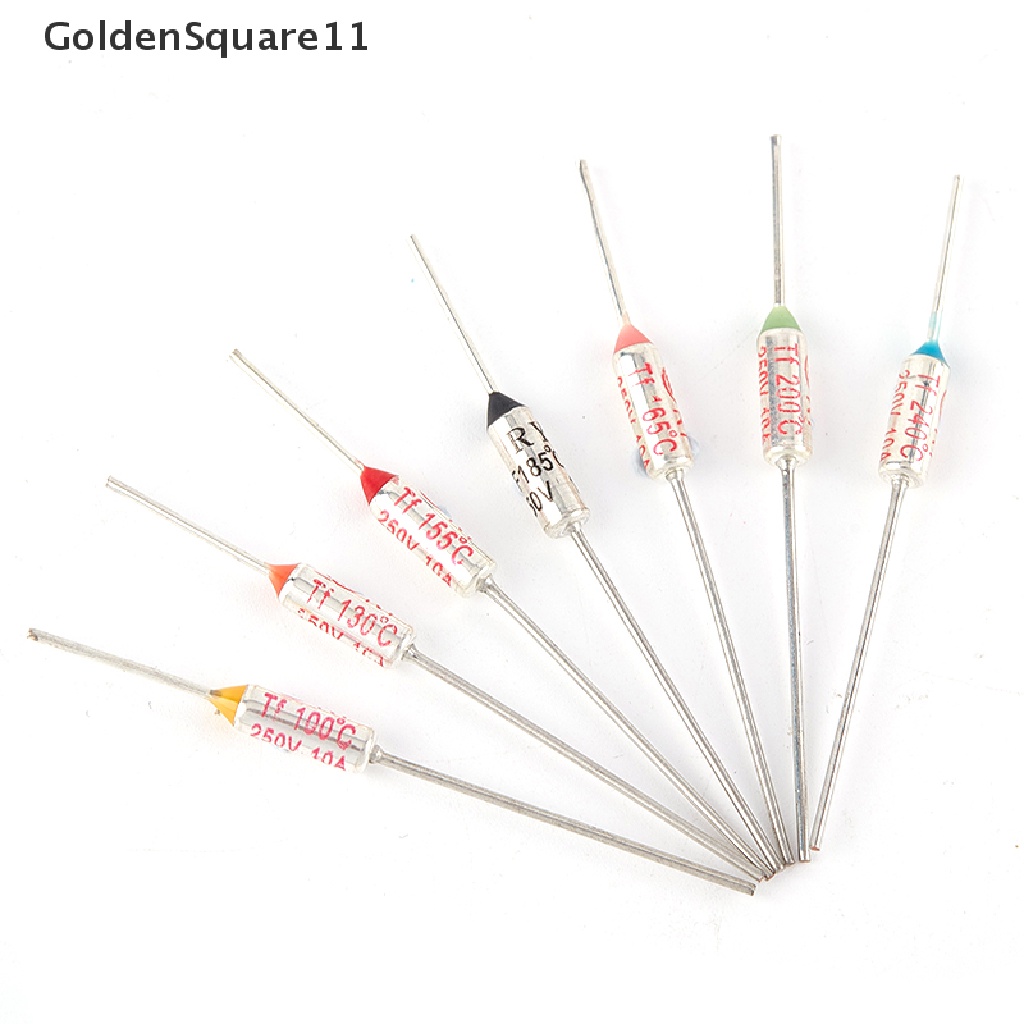 Cầu Chì Nhiệt RY 10A 250V 65C RY 11°C 100°C 130°C 155°C 185°C 200°C 240°C