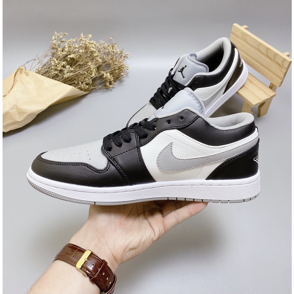 [ Full Bill Box ] Giày Jordan Low Jd 1 Thấp Cổ màu ghi xám Full Size Nam Nữ | BigBuy360 - bigbuy360.vn