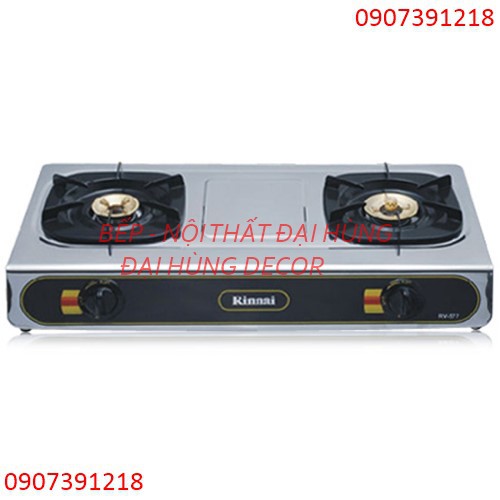 Bếp Nổi cao cấp dùng gas Rinnai RV-577BK