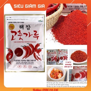 1kg ỚT BỘT HÀN QUỐC HAECHAM LOẠI 1 làm kim chi( cánh, mịn)