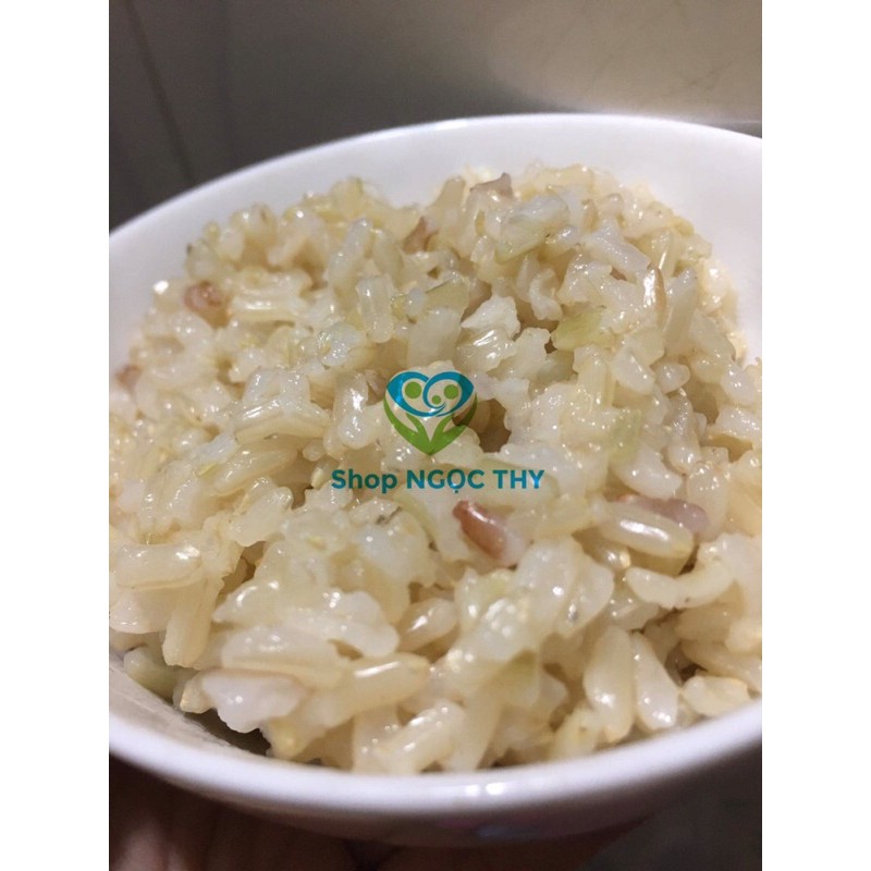 Gạo lứt trắng Séng Cù Điện Biên túi 2kg Ankhangfood