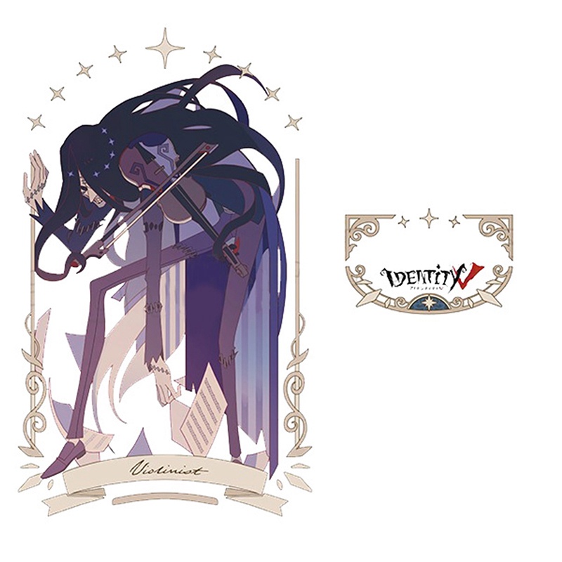 Mô Hình Nhân Vật Phim Hoạt Hình Identity V Đứng Bằng Acrylic Trang Trí Bàn Làm Việc