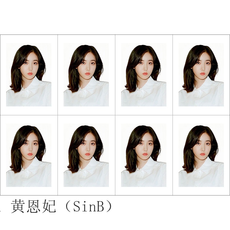 Thẻ Hình HD Làm Quà Tặng Hình Thần Tượng Kpop VIVIZ