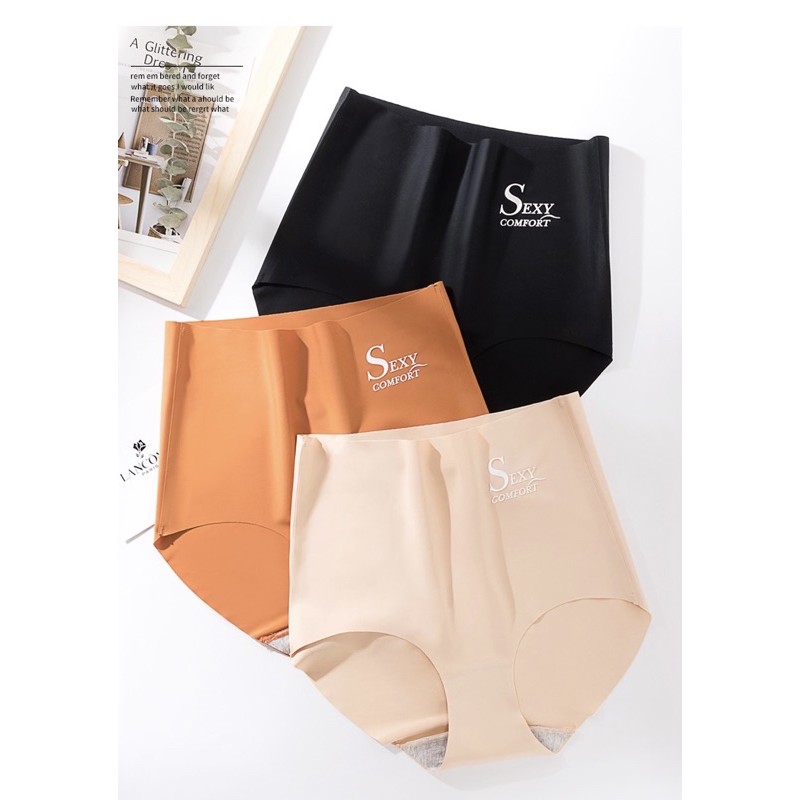 BÁN SỈ SÉT 10 QUẦN LÓT SU LỤA CẠP CAO GHEN BỤNG CHO NỮ M86071 | BigBuy360 - bigbuy360.vn