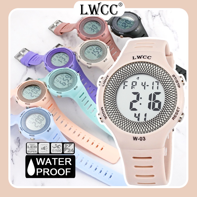 Đồng Hồ Điện Tử Đa Năng Chống Thấm Nước Lwcc W-03 | BigBuy360 - bigbuy360.vn