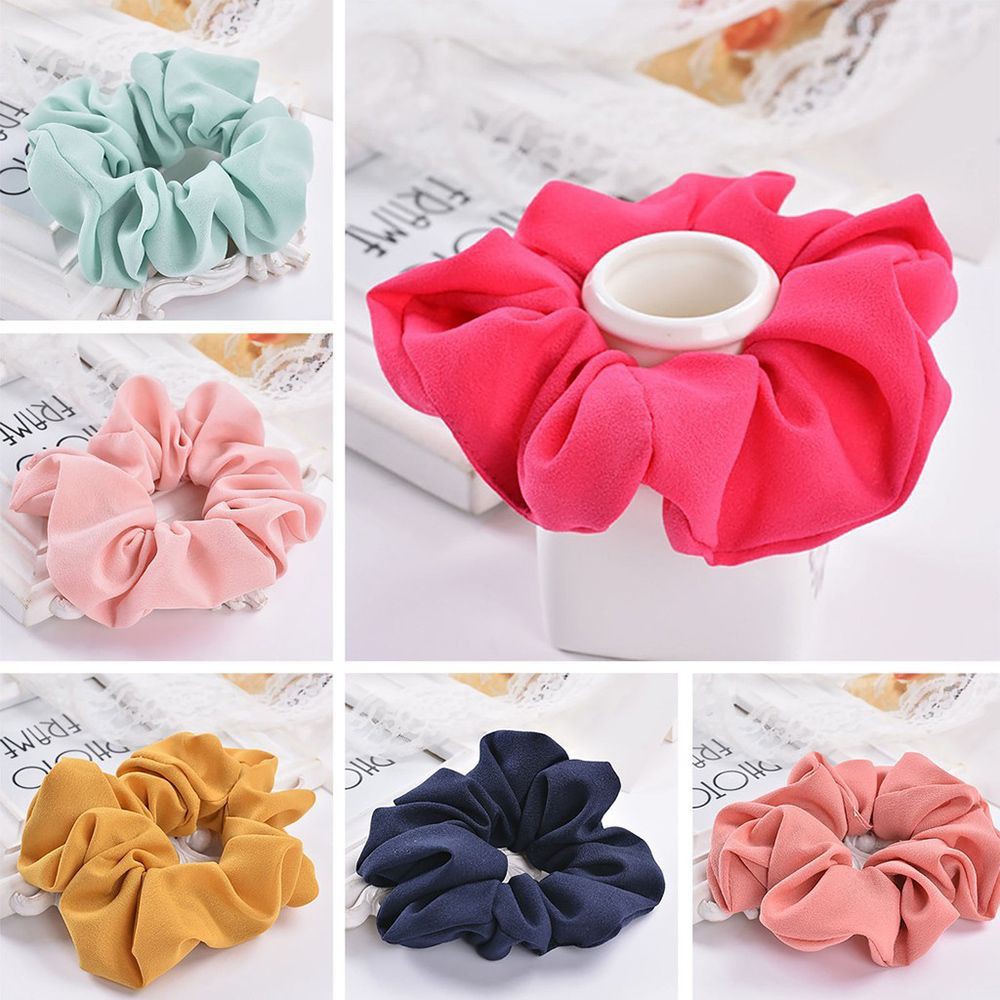 Sale 70% Dây buộc tóc vải chiffon co giãn ngộ nghĩnh đáng yêu,  Giá gốc 20,000 đ - 47B75