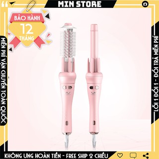 [Hàng Cao Cấp] LƯỢC UỐN XOĂN XOAY TỰ ĐỘNG 360 _BẢO HÀNH 12 THÁNG