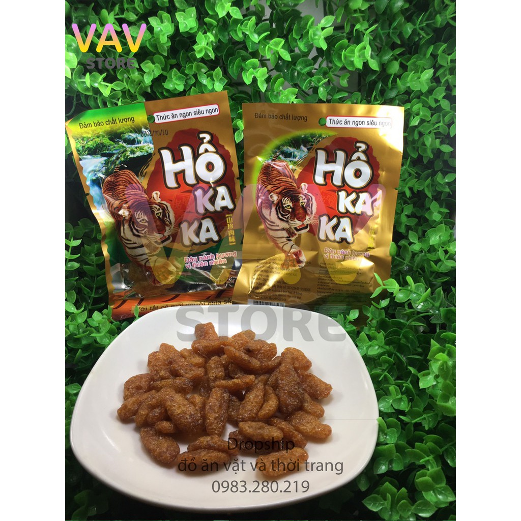 [Mã 77FMCGSALE1 giảm 10% đơn 250K] FREESHIP ĐƠN 50K - Hổ KA KA Đâu nành hương vị thiên nhiên, đồ ăn vặt - VAV257 | BigBuy360 - bigbuy360.vn