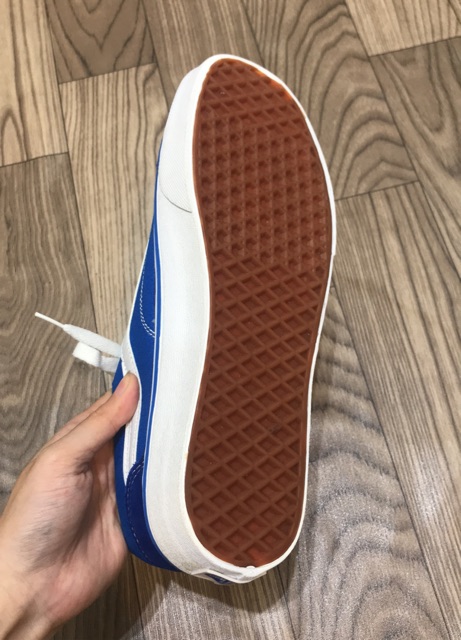 [FULLBOX - chuẩn 11] Giày Vans Old Skool màu xanh dương mũi nỉ | BigBuy360 - bigbuy360.vn