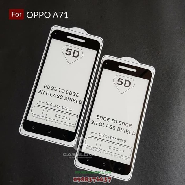 Kính cường lực Loại XỊN oppo A71 hiệu Class 9H