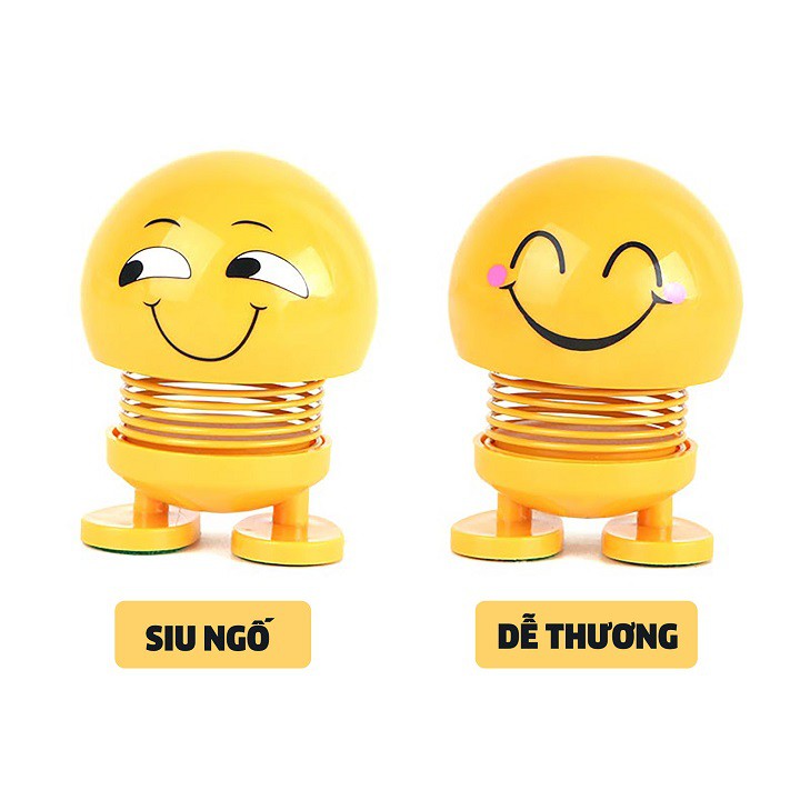 Đồ chơi cho bé 🌿GIÁ SỐC 🌿 Thú nhún emoji lò xo lắc đầu hình biểu tượng cảm xúc đáng yêu  SP001635