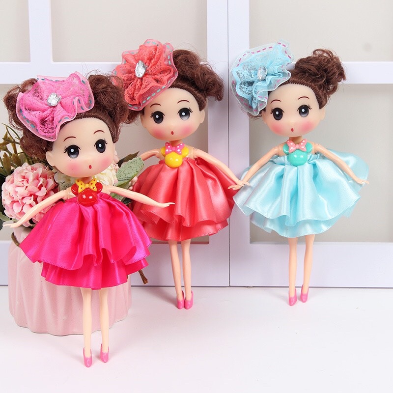 Búp bê chibi có móc khóa treo cặp xinh xắn loại móc xịn - mẫu 2