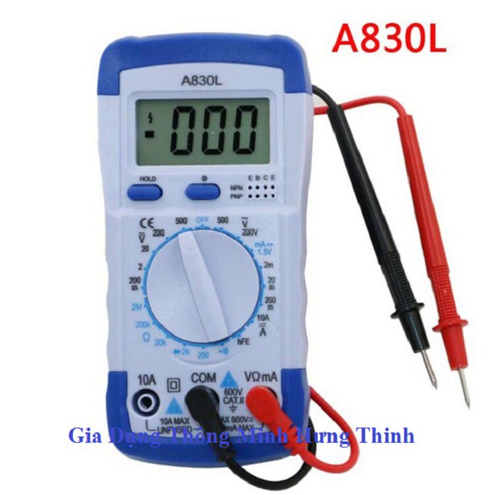 Đồng Hồ Đo Vạn Năng A830L