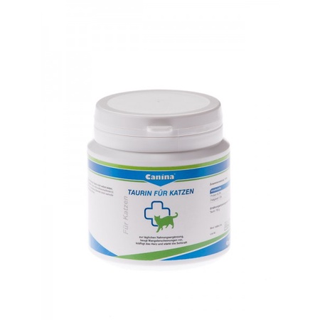100gr - Taurine Canina cho Mèo để duy trì thị lực và hỗ trợ các chức năng tim hàng nhập Đức
