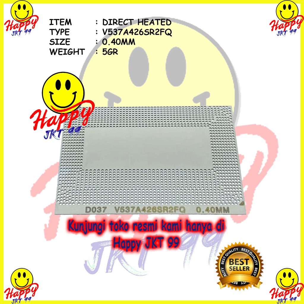 Đầu nối trực tiếp STENCIL SR34T i5-7440EQ 0.43MM V537A426SR2FQ | BigBuy360 - bigbuy360.vn