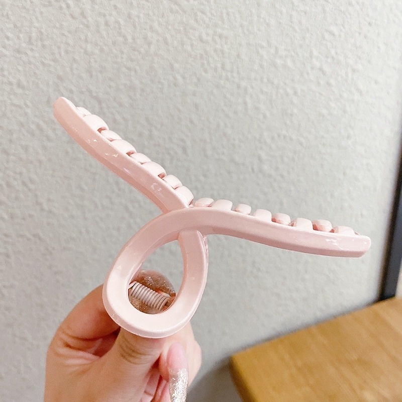 Kẹp Tóc Hình Vuông Kích Thước Lớn Đơn Giản Phong Cách Hàn Quốc