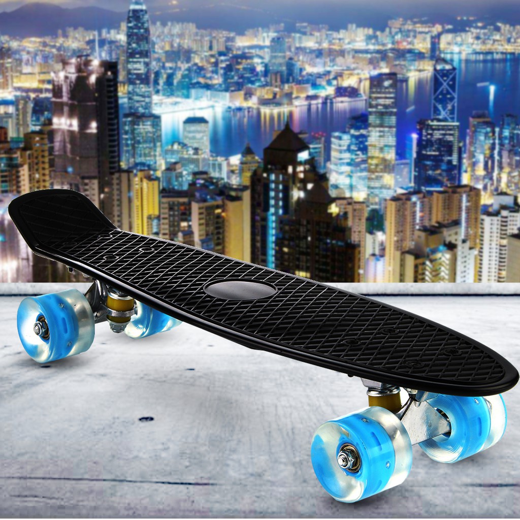 Ván trượt penny trẻ em Skateboard  nhiều màu có đèn led