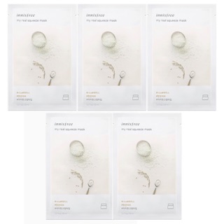 Combo 10 Mặt Nạ Gạo Innifree My Real SQueeze Mask
